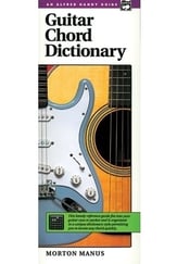 Guitar Chord Dictionary Guitar and Fretted sheet music cover